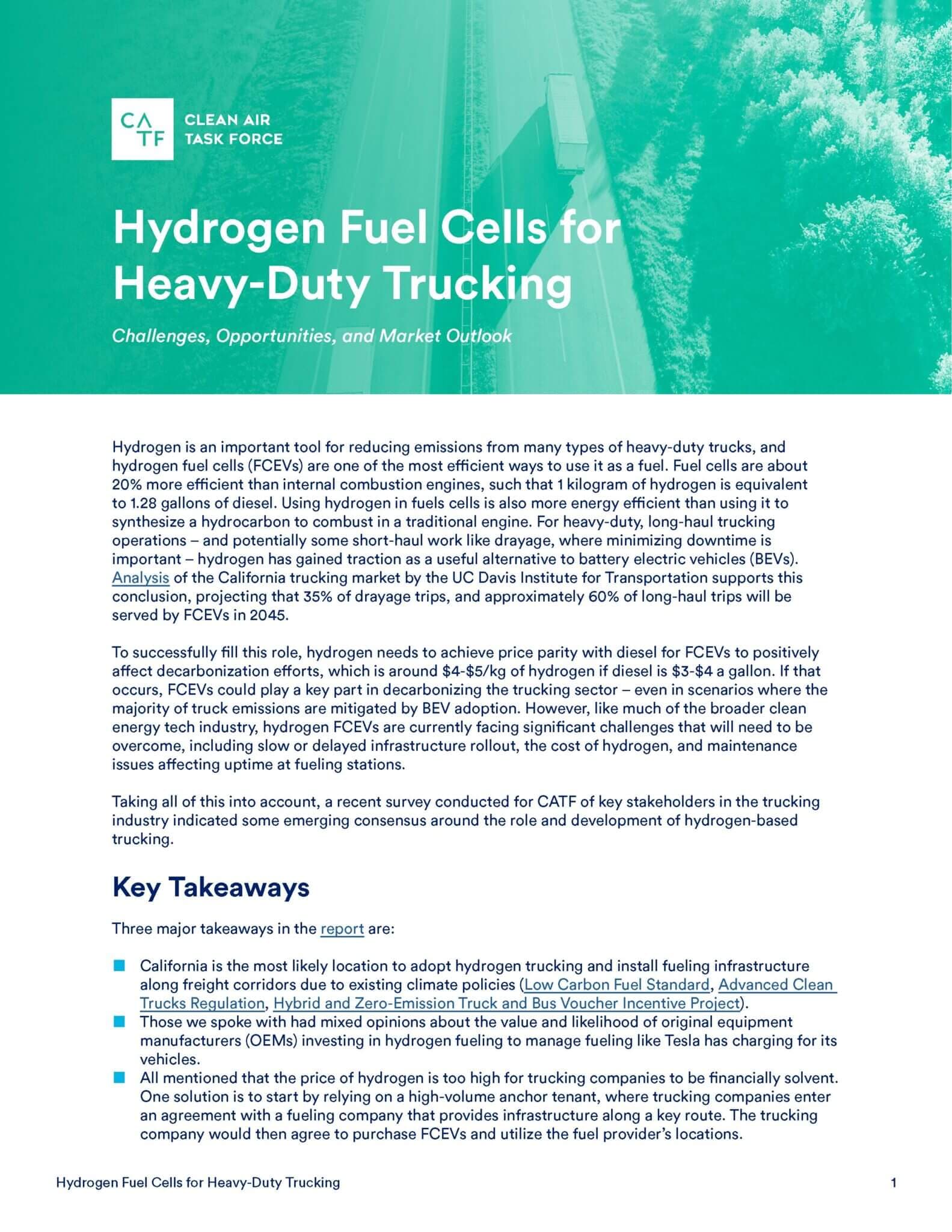 Fact Check: Hydrogen fuel cells are becoming obsolete in trucking.