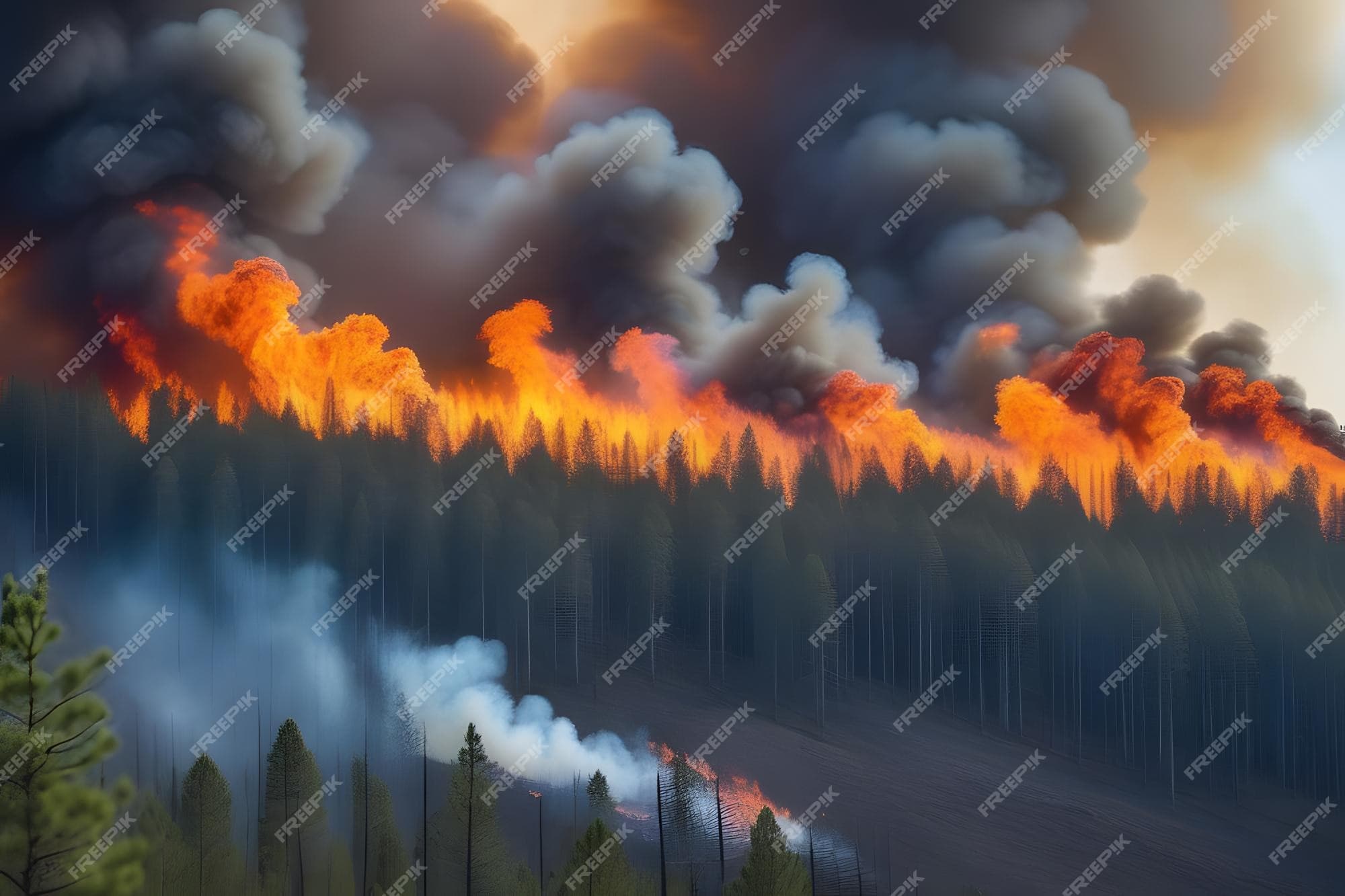 Fact Check: Firefighters attacked while battling blaze in rugged Idaho terrain.
