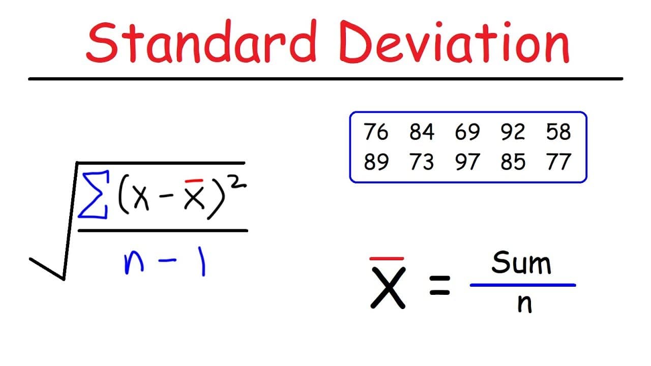 Fact Check: Is SX standard deviation?