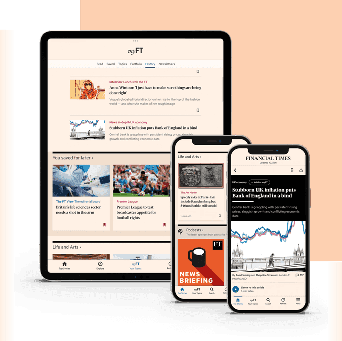 Fact Check: FT offers essential digital access to quality journalism on any device.