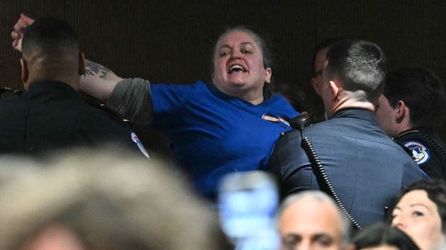 Fact Check: Capitol Police arrested a man for disrupting Senate debate on Trump's bill.