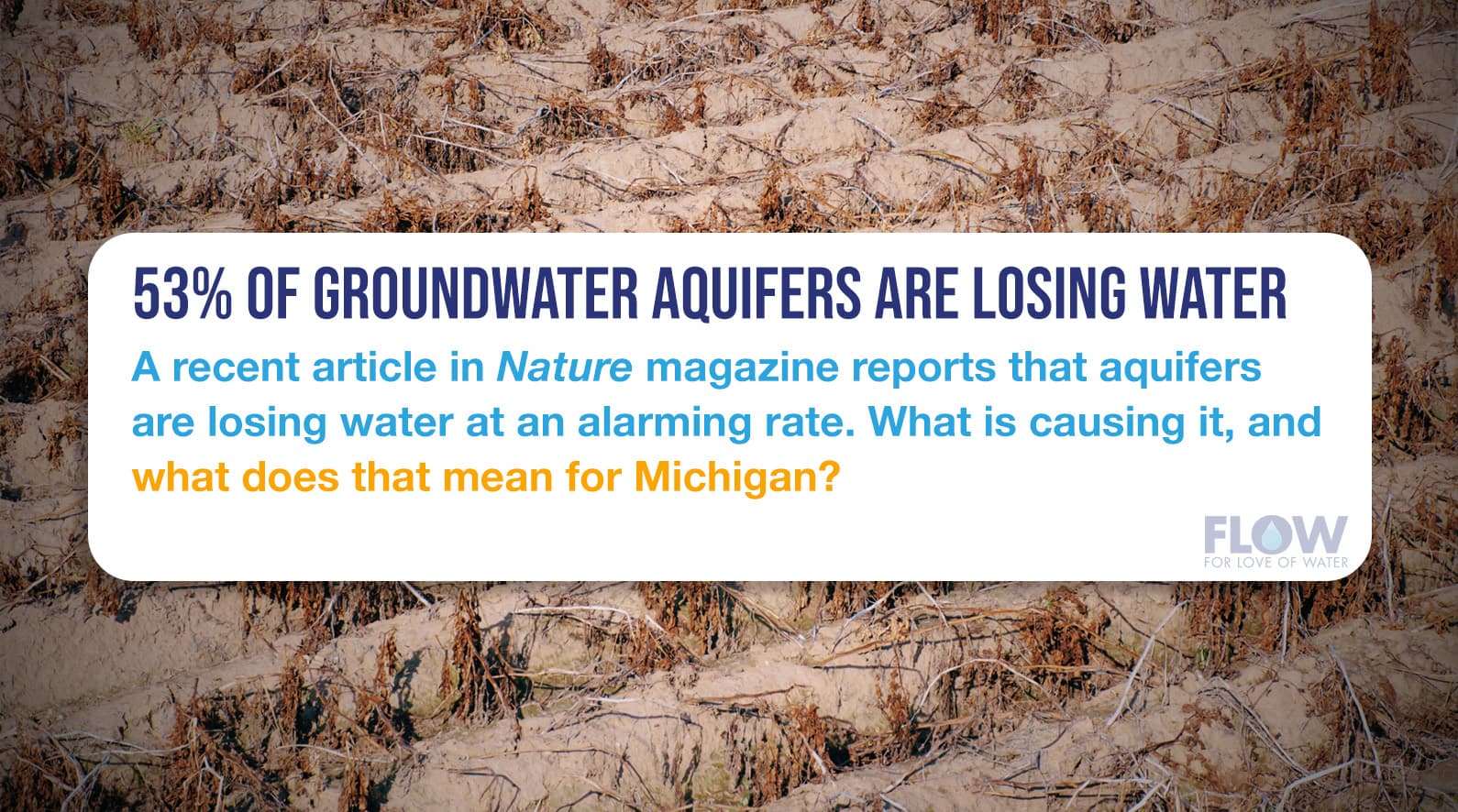 Fact Check: 53% of aquifers in the US are losing water
