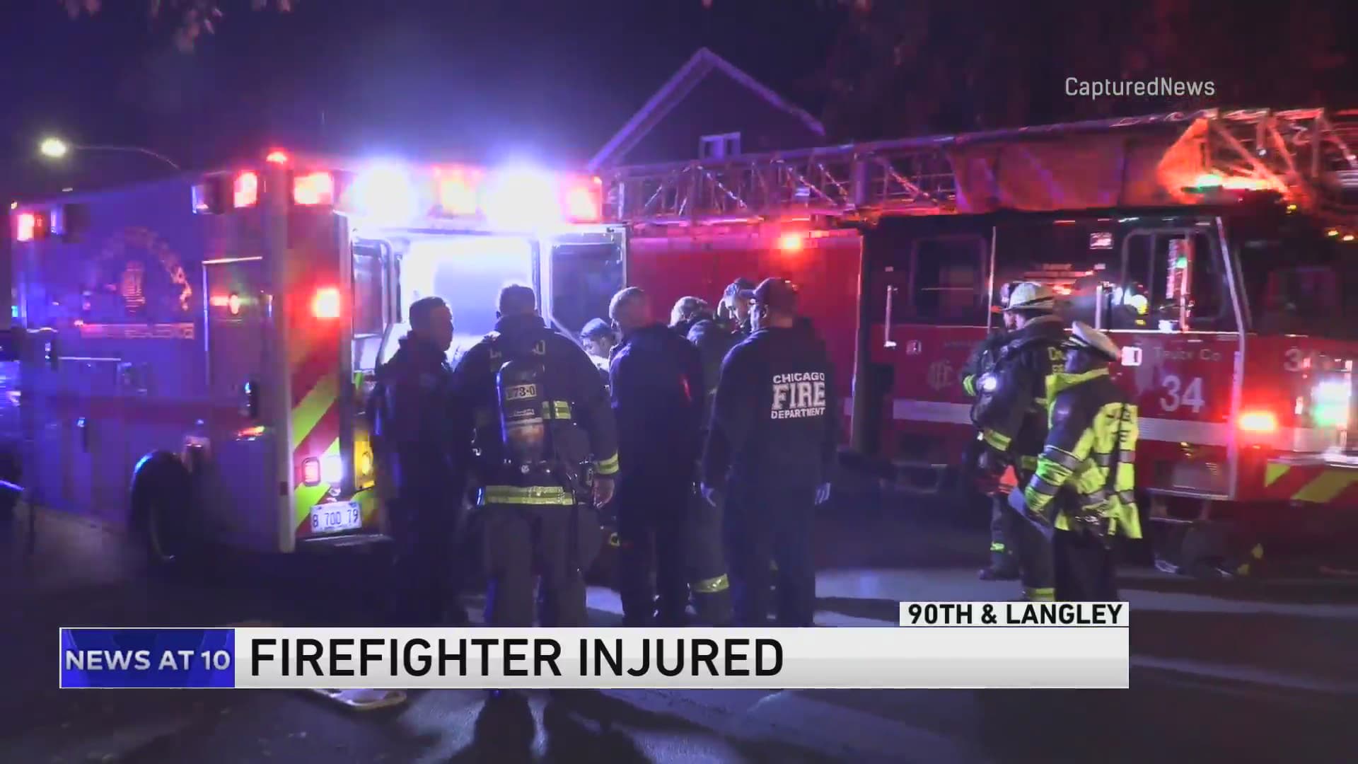 Fact Check: Firefighters were shot at while battling flames, prompting a massive law enforcement response.