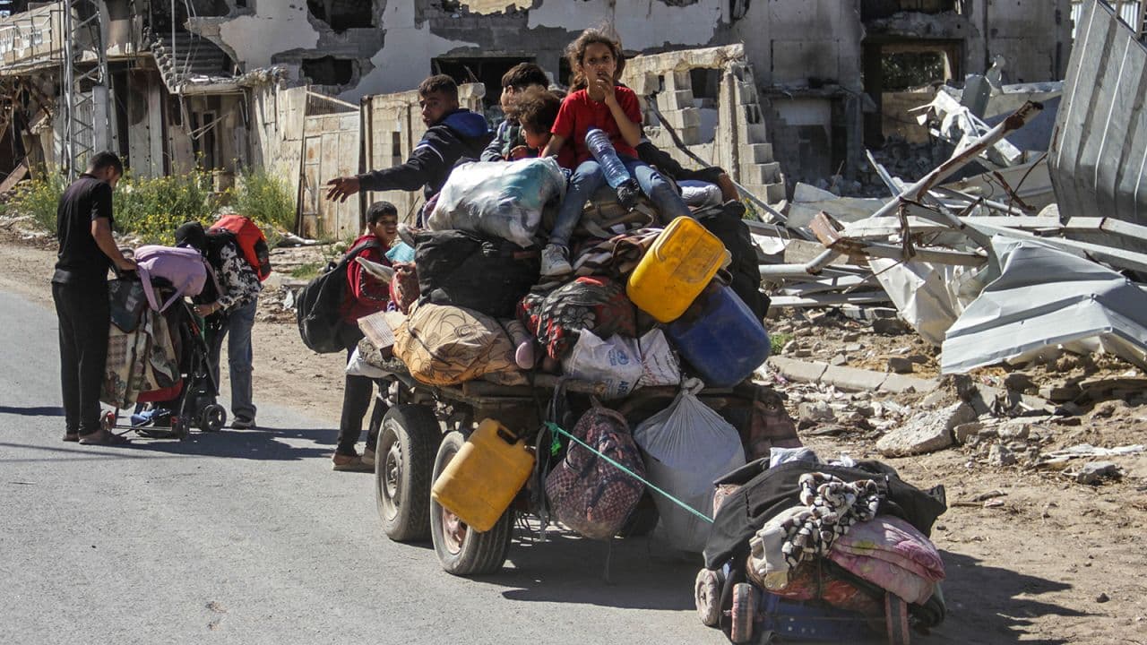 Fact Check: Evacuation orders in Gaza lead to mass displacement of families.