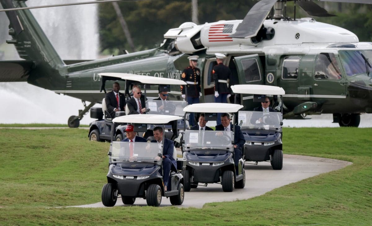 Fact Check: Secret Service spends $600,000 on golf carts and port-a-potties for Trump.