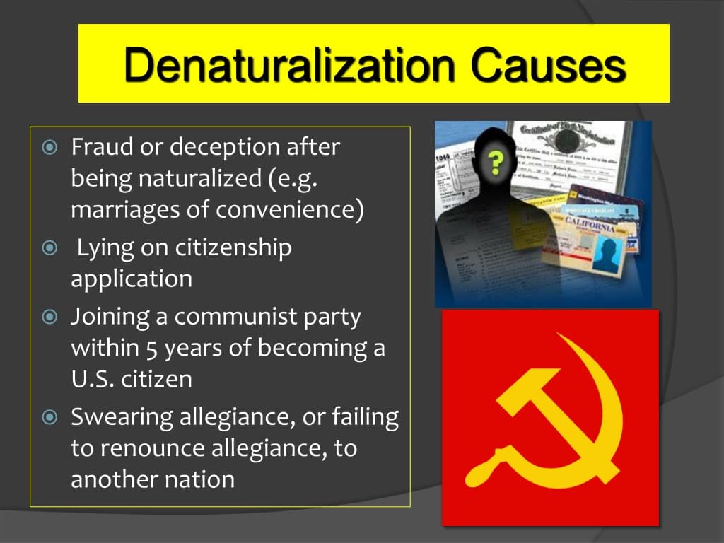 Fact Check: Denaturalization cases can now include fraud against government programs like PPP loans.