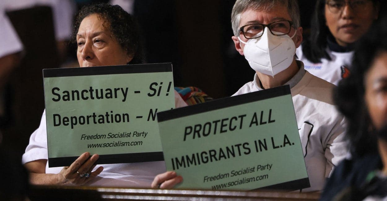 Fact Check: Sanctuary policies blamed for violence and chaos in Los Angeles.