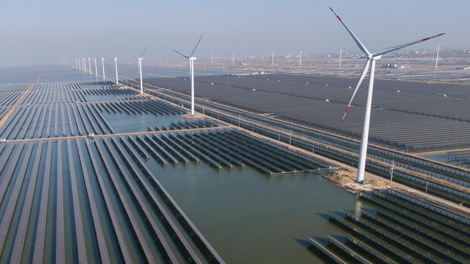Fact Check: China installed more wind turbines and solar panels than the rest of the world combined.