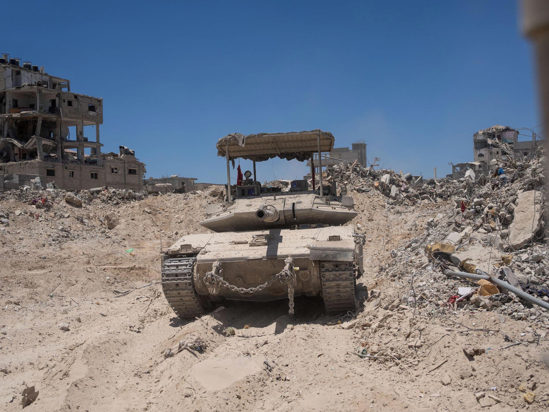 Fact Check: Massive bombing described as a 'scorched earth campaign' in Gaza.