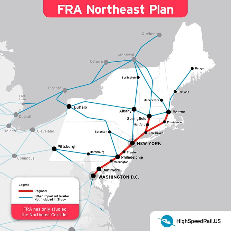 Fact Check: Washington plans to spend up to $150 million on high-speed rail.