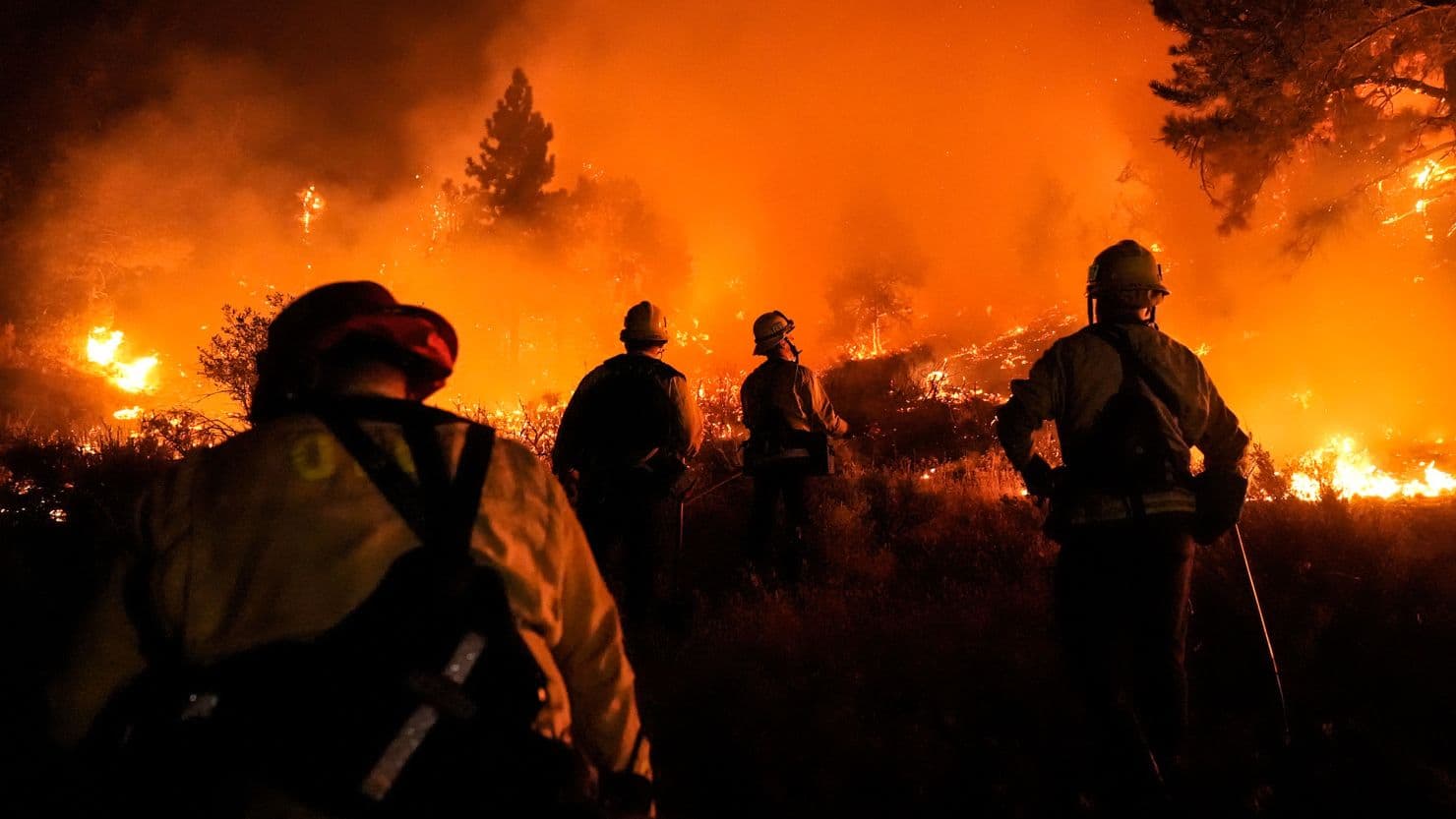 Fact Check: Firefighters faced a barrage of gunfire while battling a wildfire in Idaho.