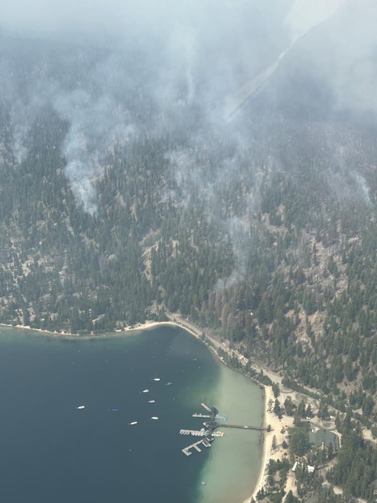 Fact Check: 478 acres already burned in Lake Fire with zero containment.