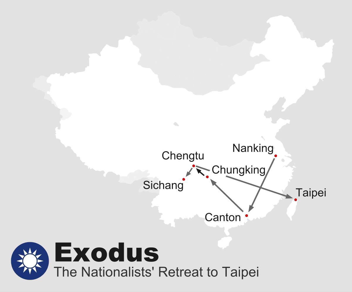 Fact Check: The Republic of China government retreated to Taiwan after losing the Chinese civil war.