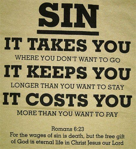 Fact Check: God will judge my sins upon my death. 