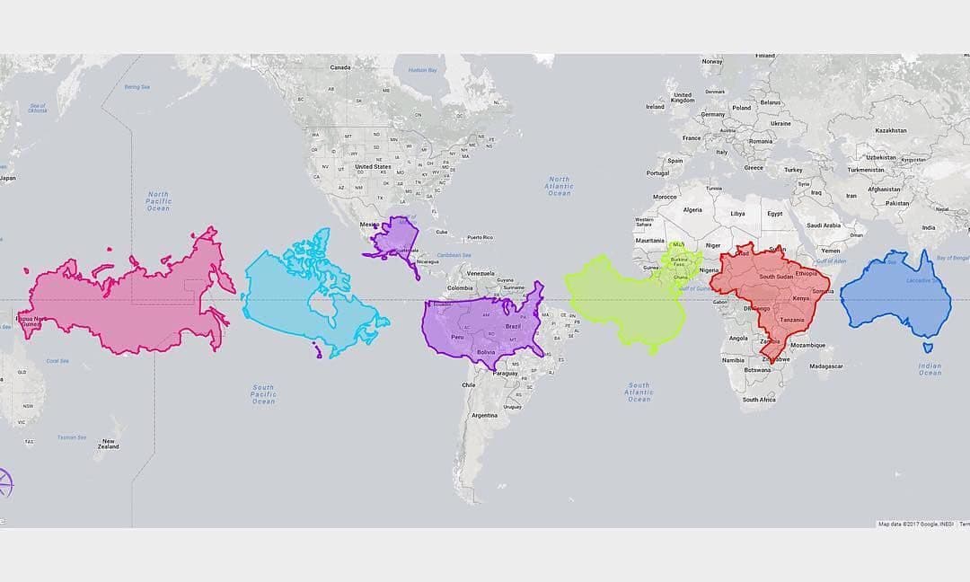 Fact Check: The USA is bigger than China and Russia and can defeat both in a war