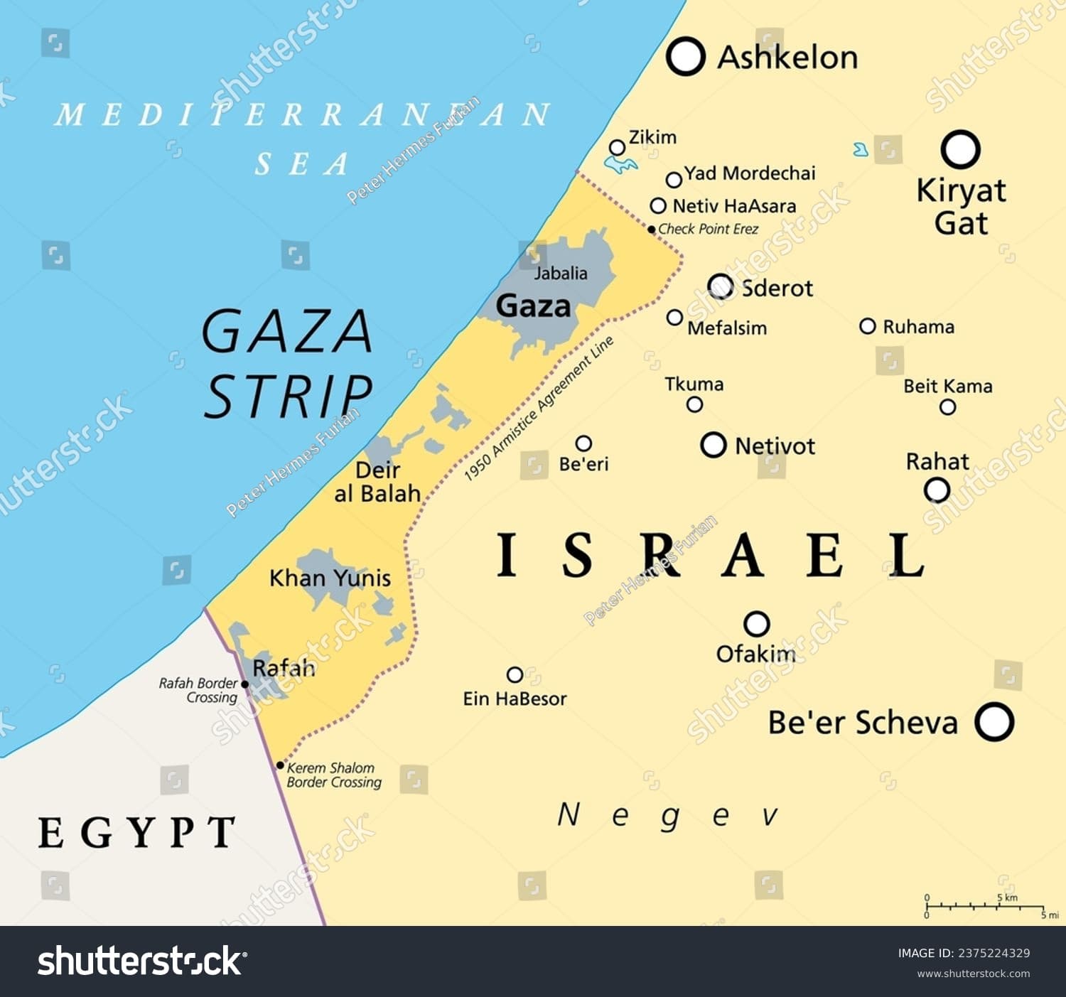 Fact Check: The Gaza Strip is located along the Mediterranean coast.