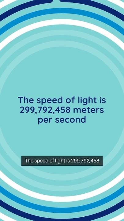 Fact Check: The speed of light in a vacuum is approximately 299,792 kilometers per second.