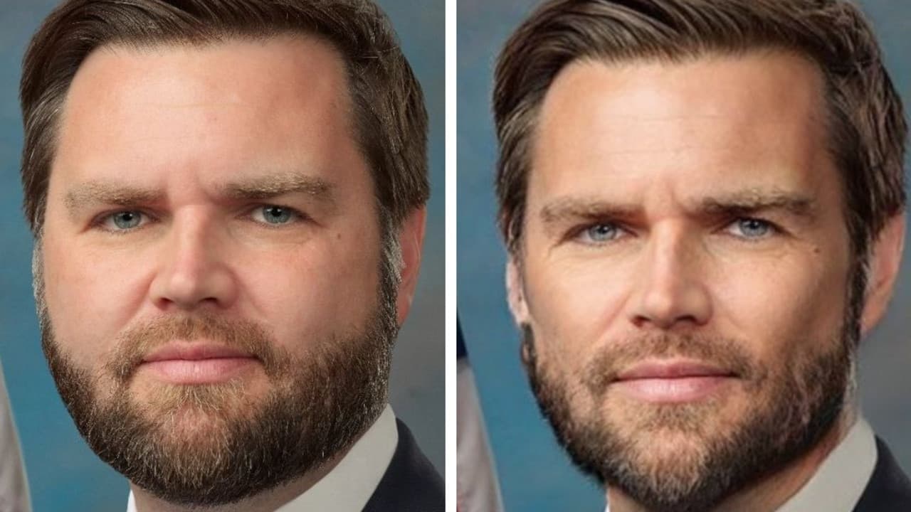 Fact Check: The real face of JD Vance is not known as he is always being photoshopped