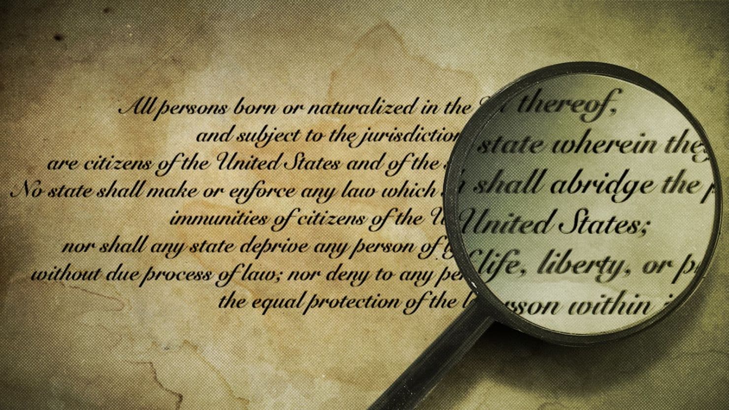 Fact Check: The 14th Amendment grants citizenship to individuals born in the United States.
