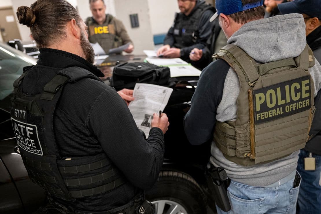 Fact Check: Federal agents often conduct immigration raids in plainclothes and unmarked vehicles.