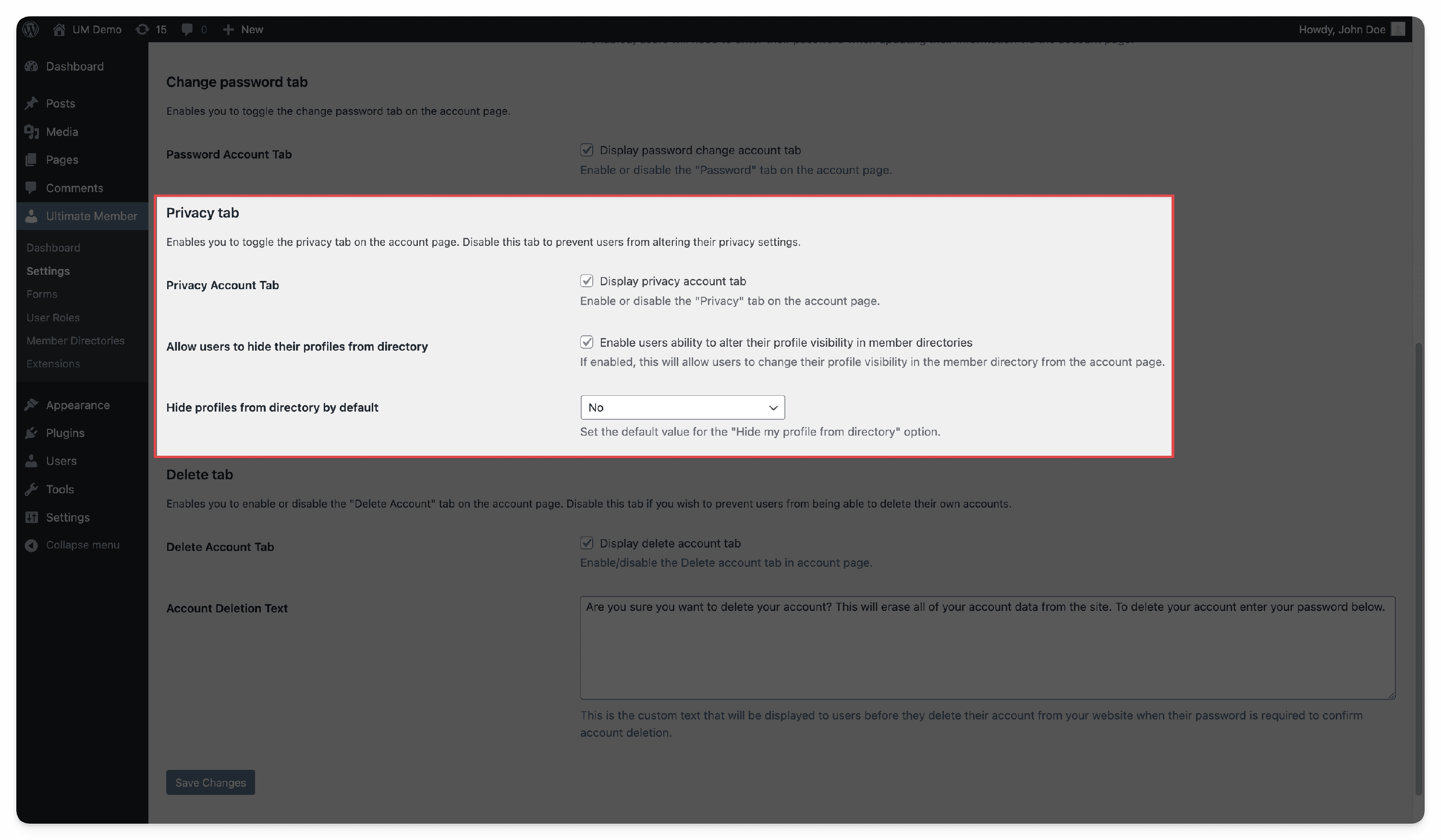Fact Check: Users can manage their privacy settings on websites.