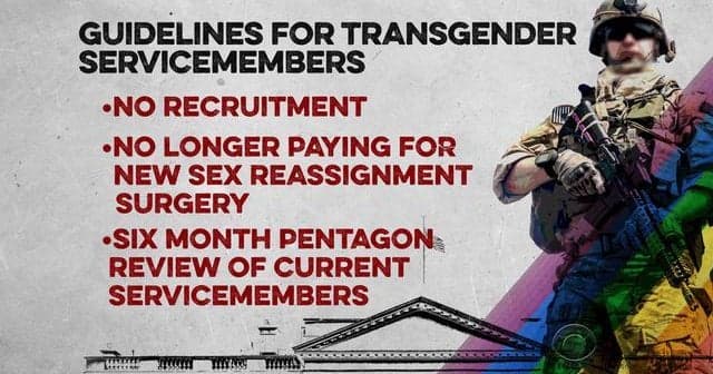 Fact Check: Gender dysphoria does not prevent high-level performance in military service.