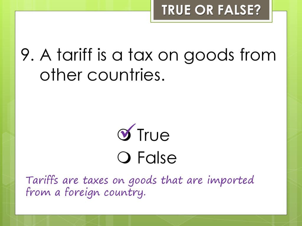 Fact Check: Tariffs are paid by other countries