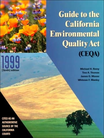 Fact Check: The California Environmental Quality Act was signed into law in 1970.