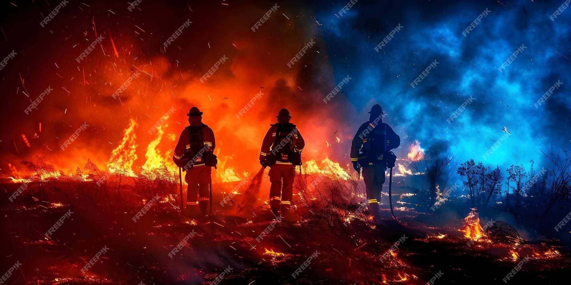 Fact Check: Firefighters often respond to wildfires to protect life and property.