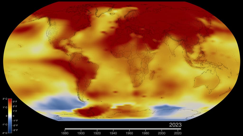 Fact Check: The Earth's average surface temperature has increased by approximately 1.1°C since 1880.