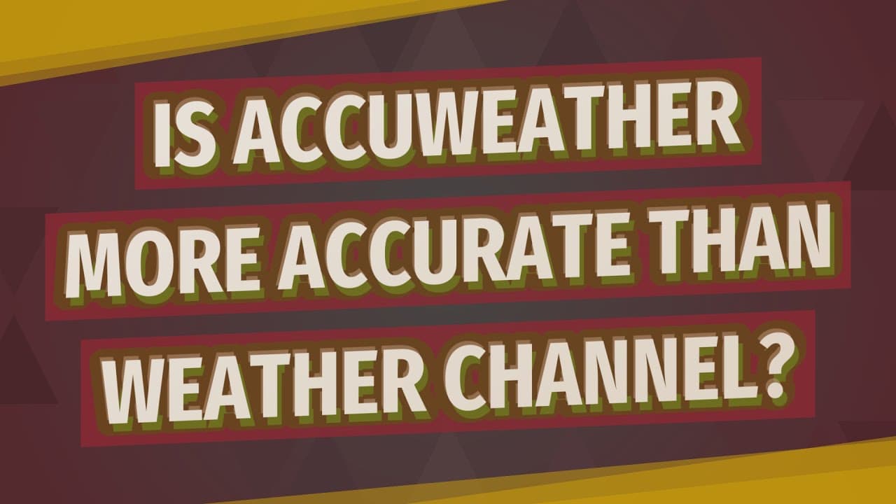 Fact Check: Is accuweather accurate?