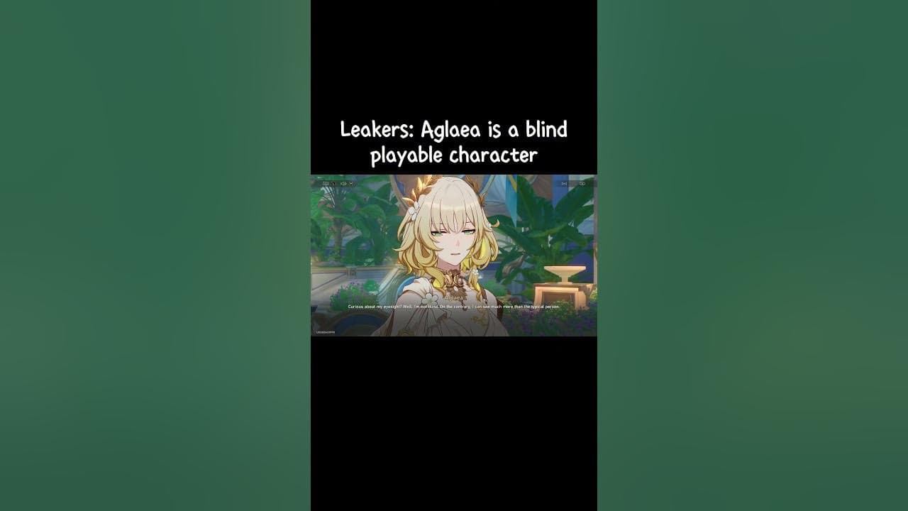 Fact Check: Is aglaea blind?