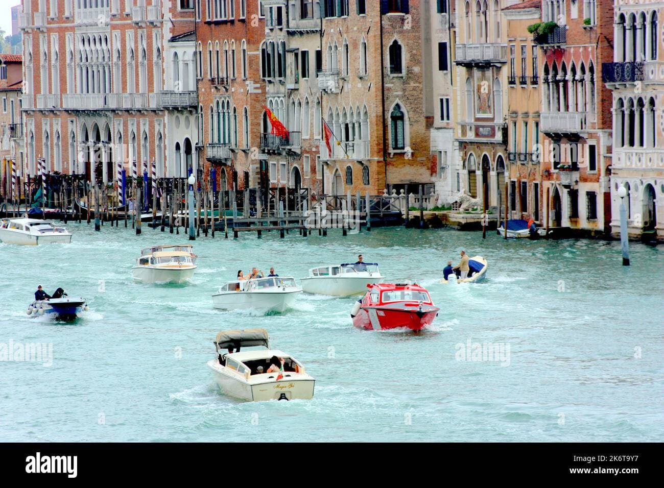 Fact Check: Water taxis are commonly used for transportation in Venice.