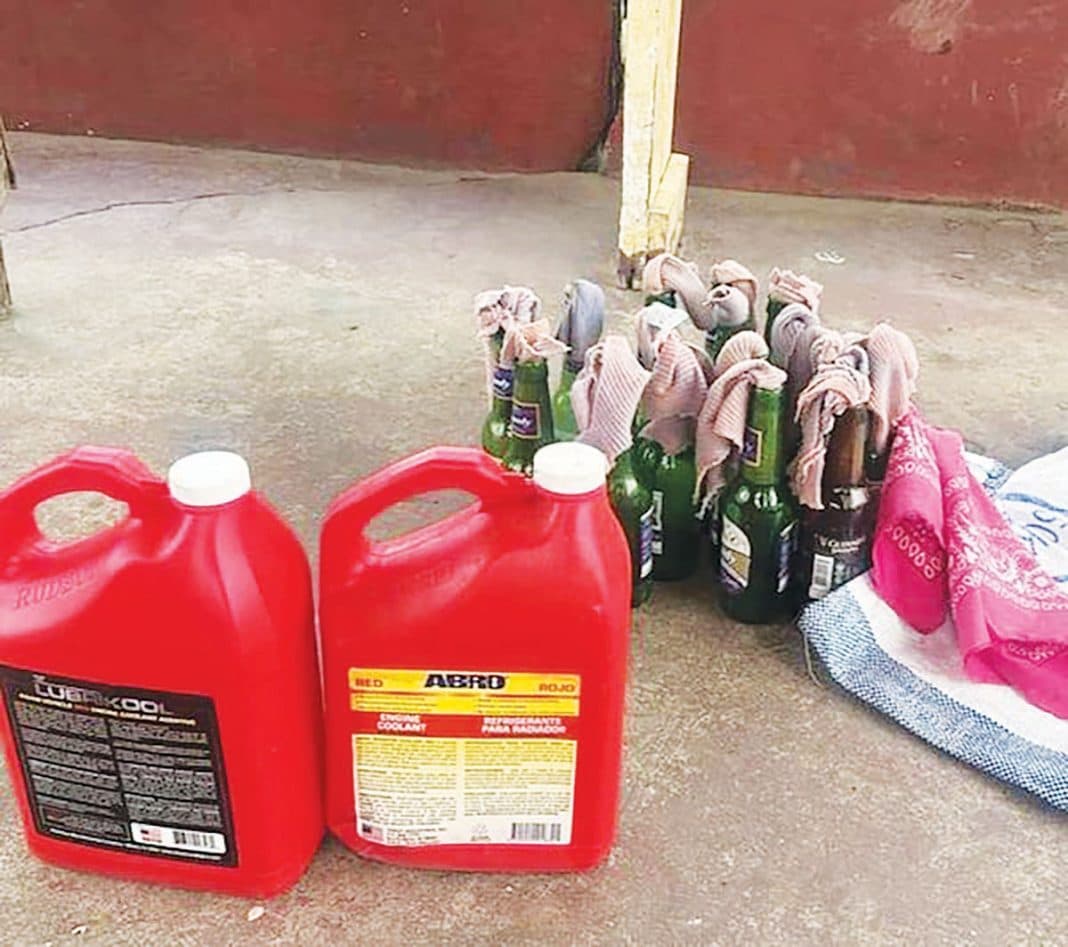 Fact Check: Molotov cocktails are incendiary devices made from flammable liquids.
