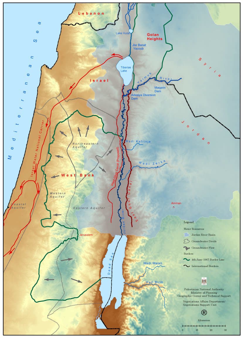 Fact Check: The phrase 'from the river to the sea' refers to lands between the Jordan River and the Mediterranean Sea.
