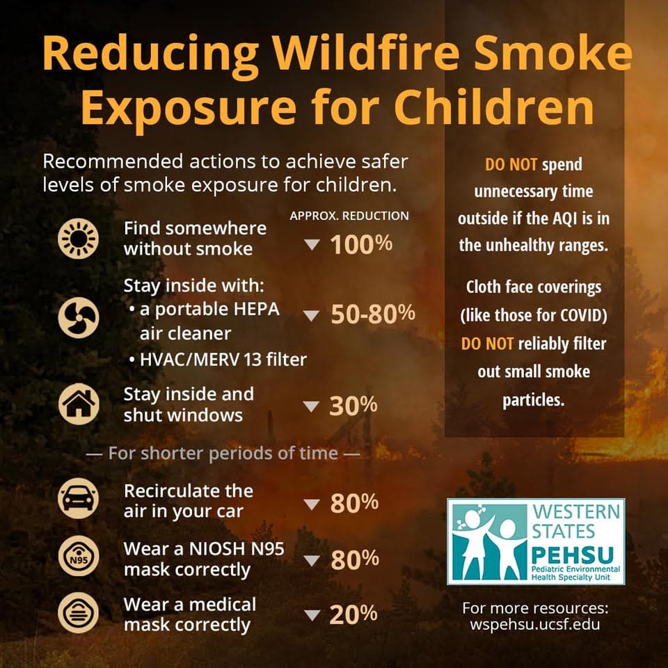 Fact Check: Air quality can be negatively impacted by wildfire smoke.