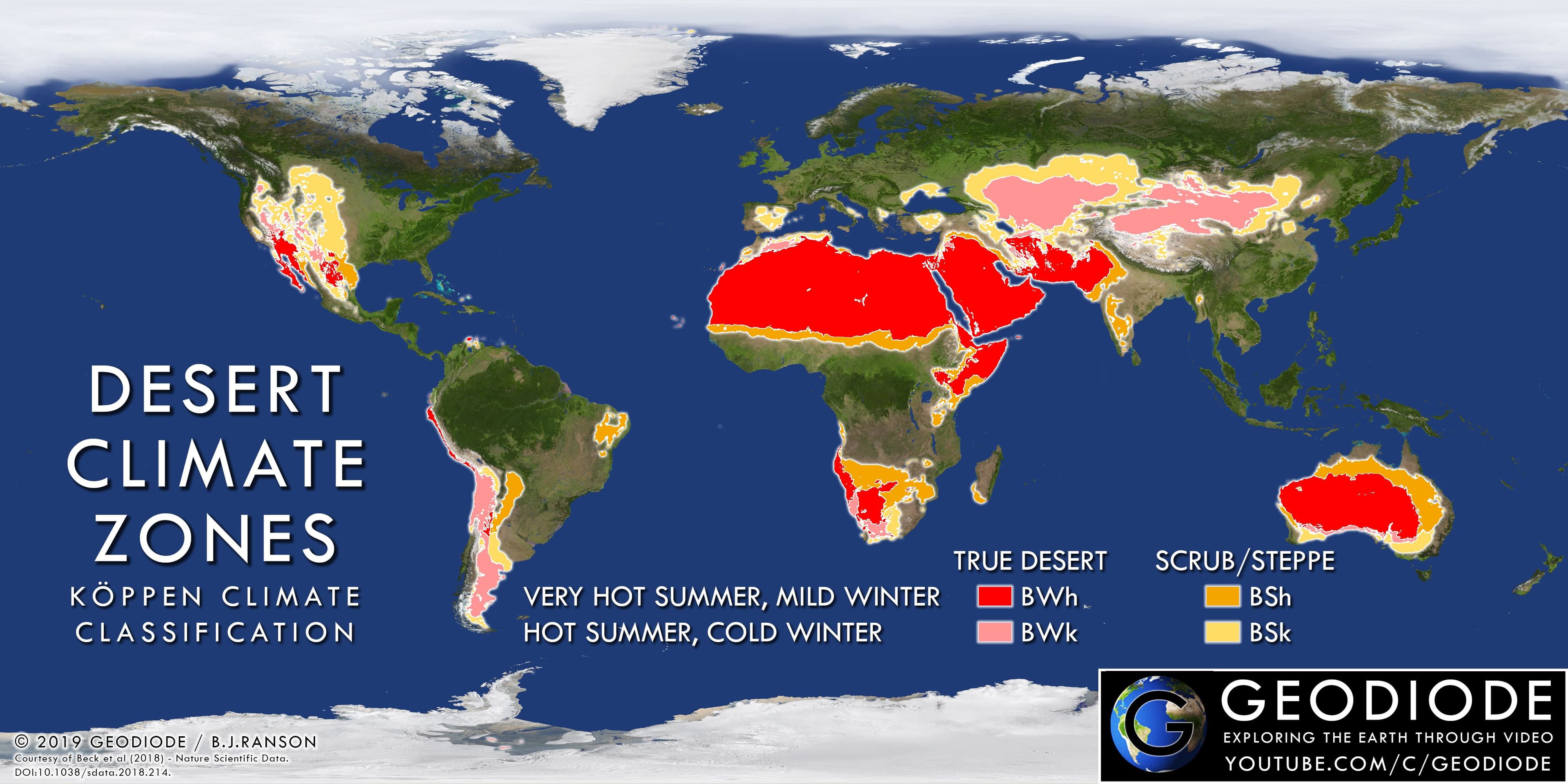 Fact Check: High temperatures can exceed seasonal averages in desert regions.