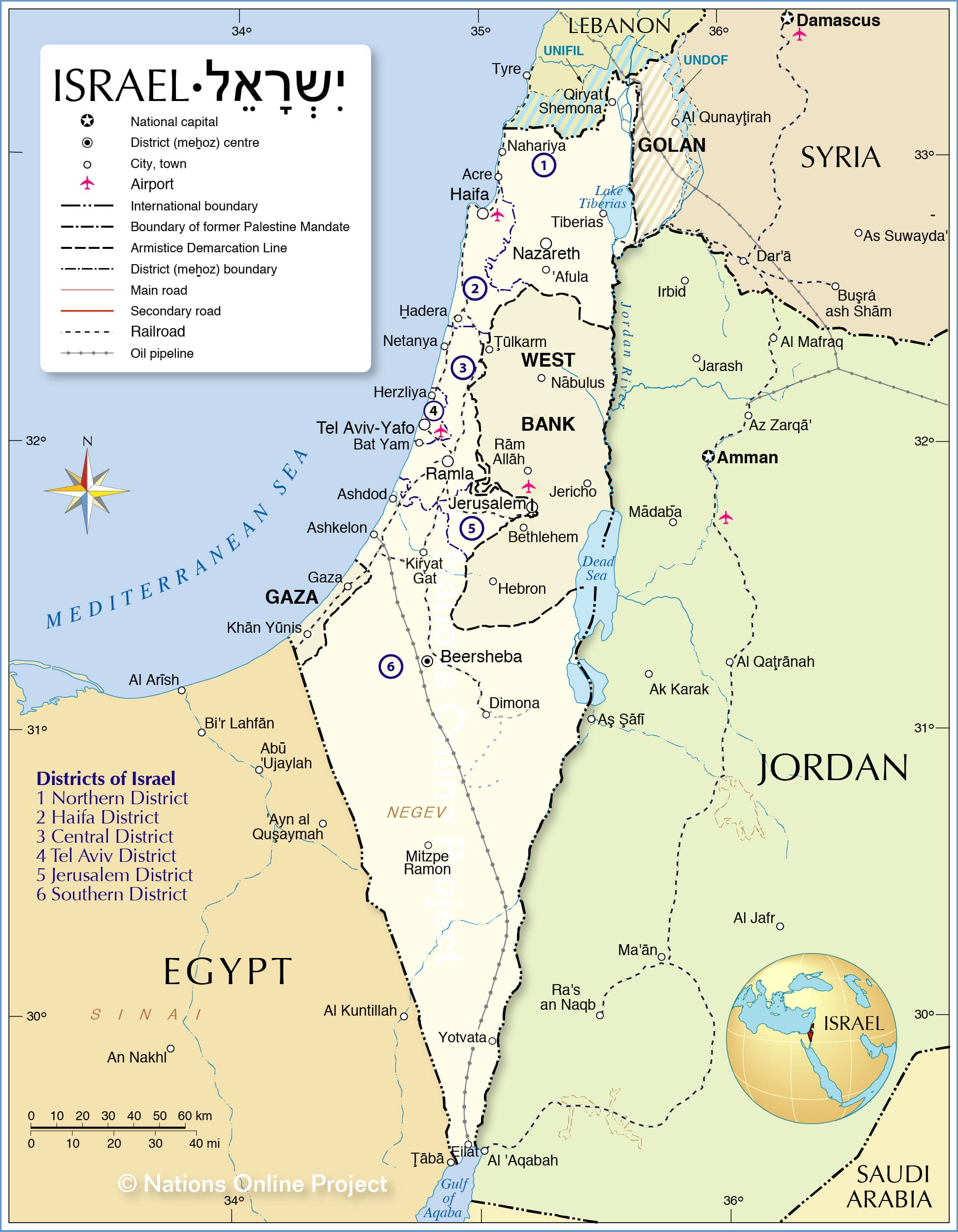 Fact Check: Israel is located in the Middle East.