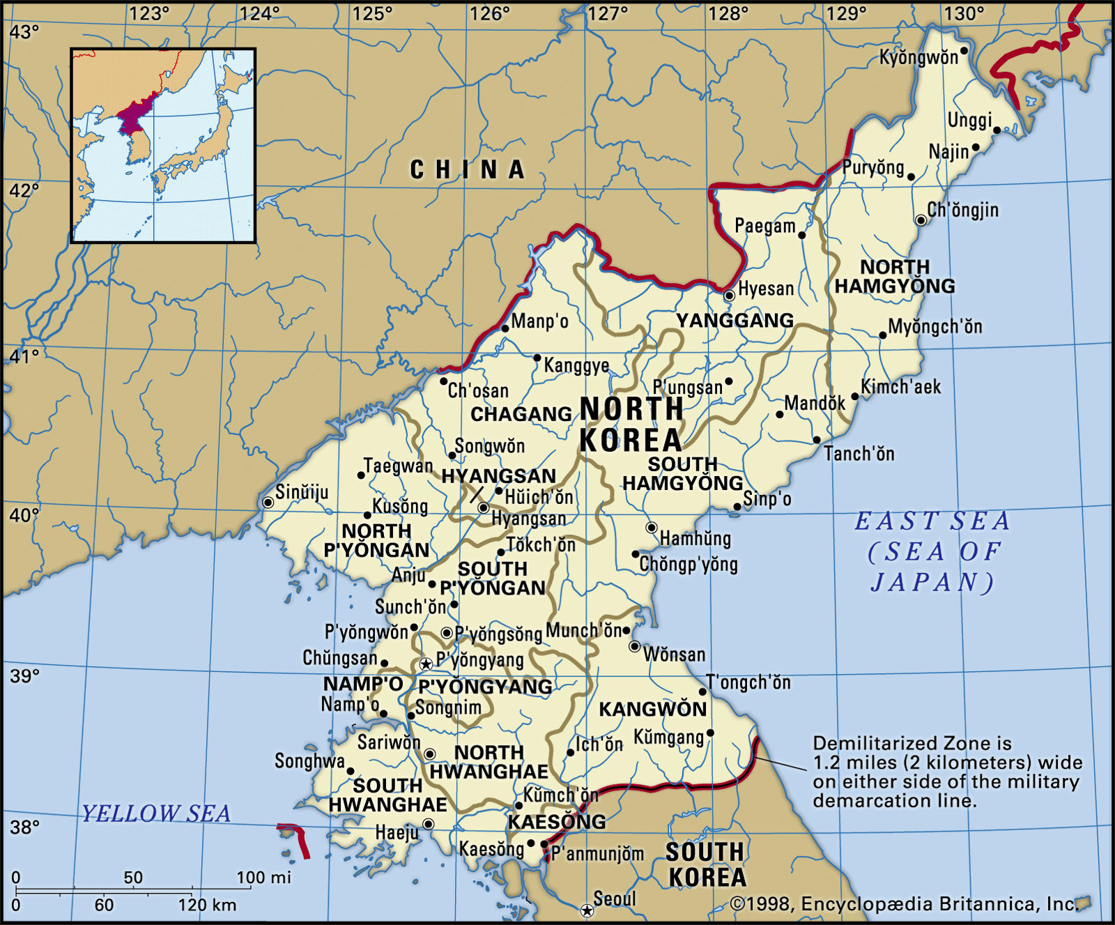 Fact Check: North Korea shares a border with China.