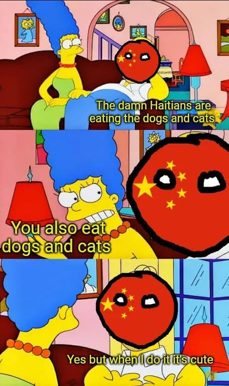 Fact Check: They are eating the cats and dogs

