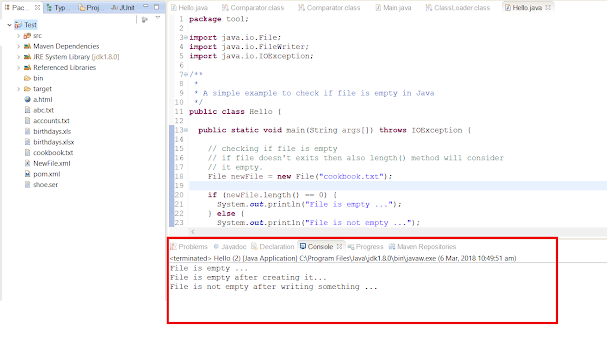 Fact Check: Is empty Java?