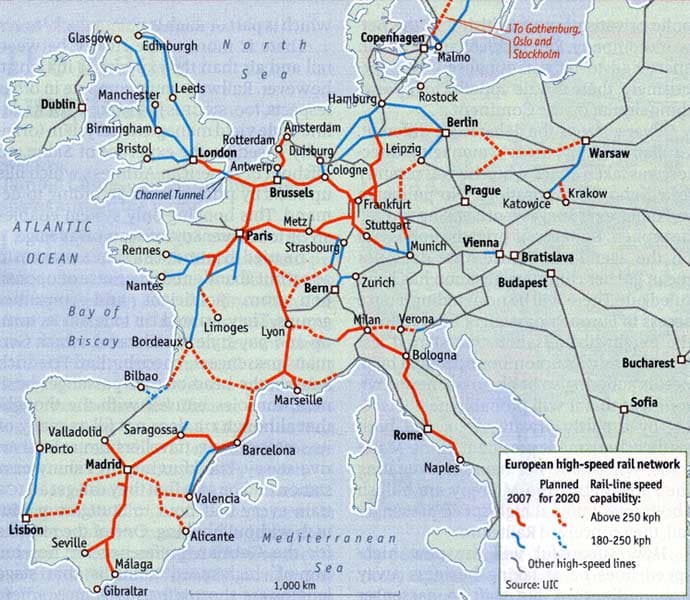 Fact Check: High-speed rail can carry over half of long-distance travelers in Europe by 2070.