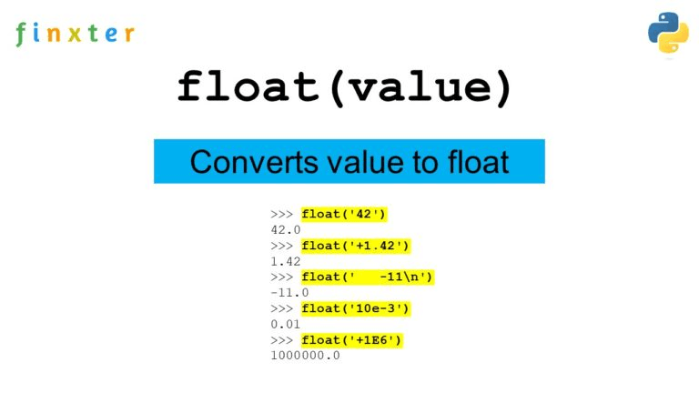 Fact Check: Is float Python?