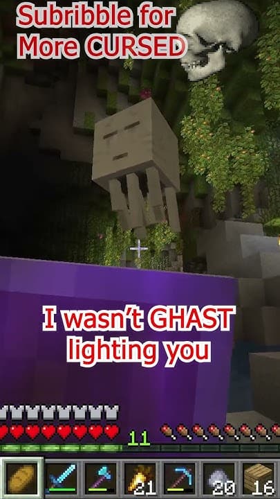 Fact Check: Is ghasts from the overworld?