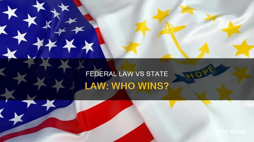 Fact Check: Federal law can supersede state law in certain circumstances.