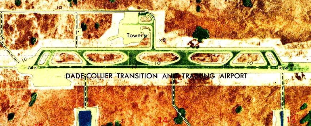 Fact Check: The Dade-Collier Training and Transition Airport has one runway.