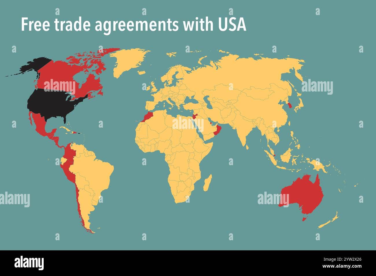 Fact Check: The United States has trade agreements with multiple countries.