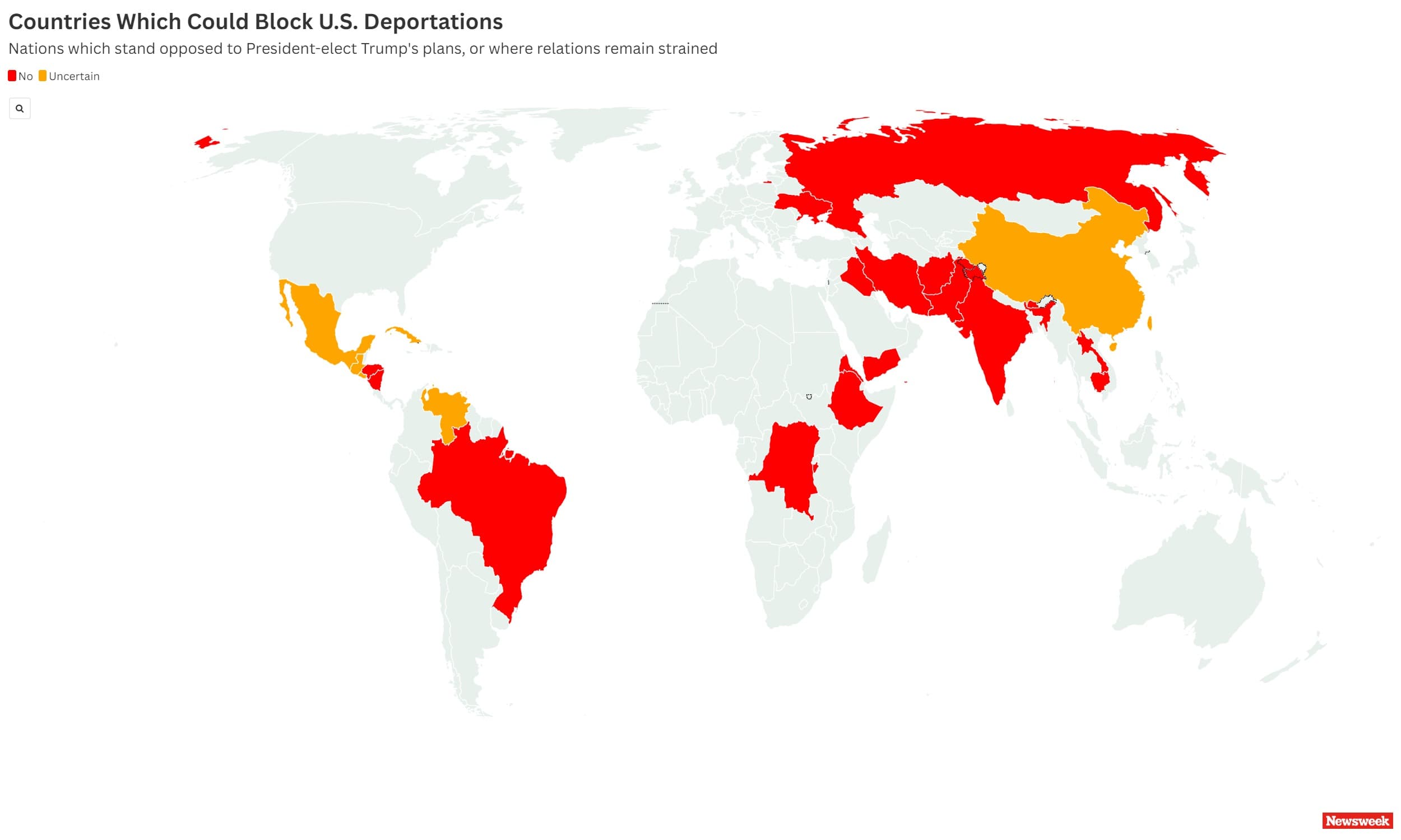 Fact Check: Deportation policies vary significantly between countries.