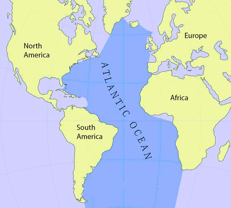 Fact Check: The Atlantic Ocean is located east of Florida.