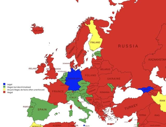 Fact Check: Is hhc legal in greece?